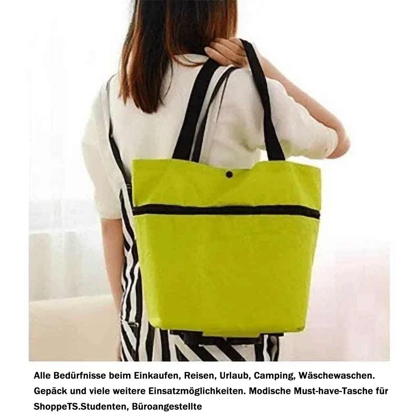 🛍️🌿 50% RABATT! Einkaufstasche, faltbare grüne Tasche – Leicht, robust & umweltfreundlich – Perfekt für Einkäufe, Reisen & den täglichen Gebrauch ✨