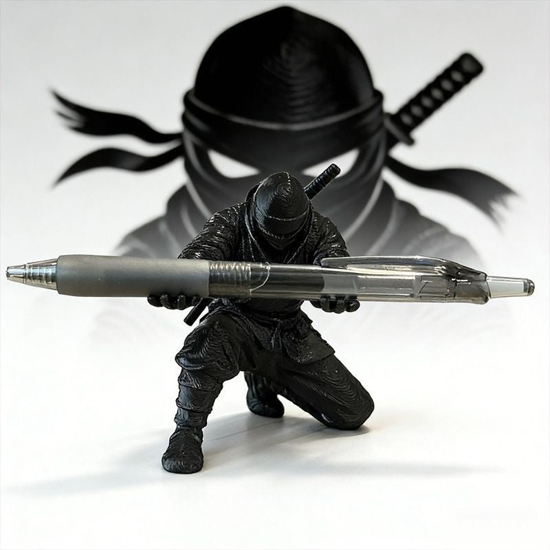 🎉Neu! Begrenzte Zeit – 50% Rabatt⏰Kreativer 3D-gedruckter Ninja-Krieger Stiftehalter
