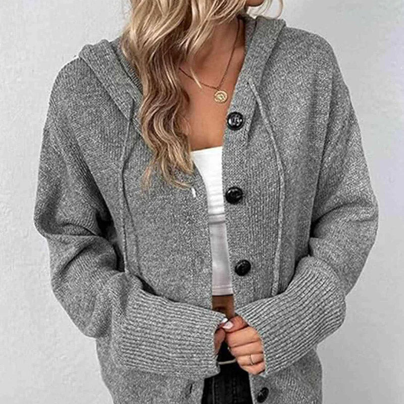 🧥🍂 Herbst-Strickmantel mit Kordelzug – 50% RABATT! Weicher Strick, lässiger Kordelzug, perfekt für kühle Tage & gemütliche Looks. 🔥✨