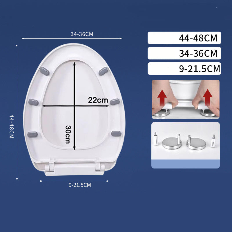 🚽✨ 50% RABATT! Robuster WC-Sitz mit Soft-Close-Funktion – Stoßfest, kratzresistent & leise schließend – Perfekt für Bad & Gäste-WC 🛁