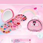 🏆ZEITLICH BEGRENZT 50% RABATT💄Kinder Abwaschbares Make-up Spielzeug-Set mit Tragbarer Rosa Handtasche