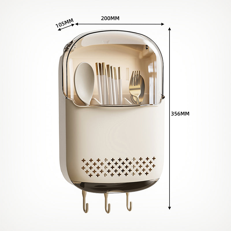 ✨ Wandmontierter Staubdichter Küchen-Utensilienhalter 🛠️