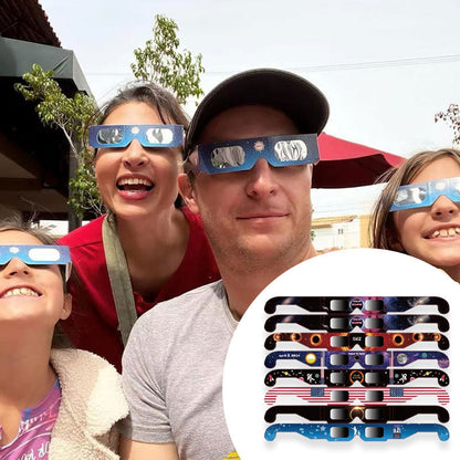 👀 Sonnenfinsternisbrille mit ISO-Zertifizierung