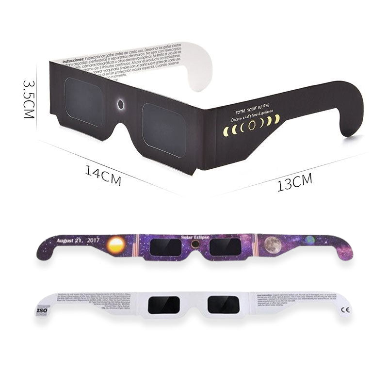 👀 Sonnenfinsternisbrille mit ISO-Zertifizierung
