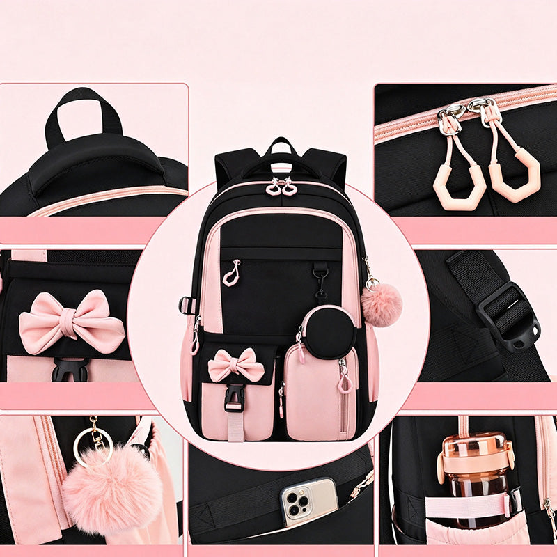 🎒 50% RABATT! 📚 Stilvoller Schulrucksack für Grundschulkinder – Leicht, geräumig & kindgerecht – Ideal für Schule, Ausflüge & Freizeit ✨