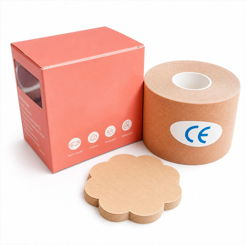 💃 Atmungsaktives Unsichtbares Brust-Lift-Tape