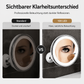 🔍 50% RABATT! 💡 10-fach Vergrößerungsspiegel mit LED-Licht & Saugnapf – Saugnapf-Befestigung, helles Licht & kompakt – Ideal für präzises Make-up & Reisen 💄