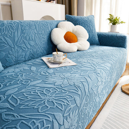 🛋️ 50% RABATT! 🌸 Rutschfester 3D-Kamelien-Jacquard-Sofabezug – Dekorative Eleganz, rutschfest & pflegeleicht – Perfekt für stilvollen Möbelschutz im Alltag ✨