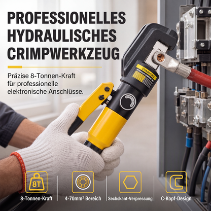 Tragbares manuelles hydraulisches Crimpwerkzeug