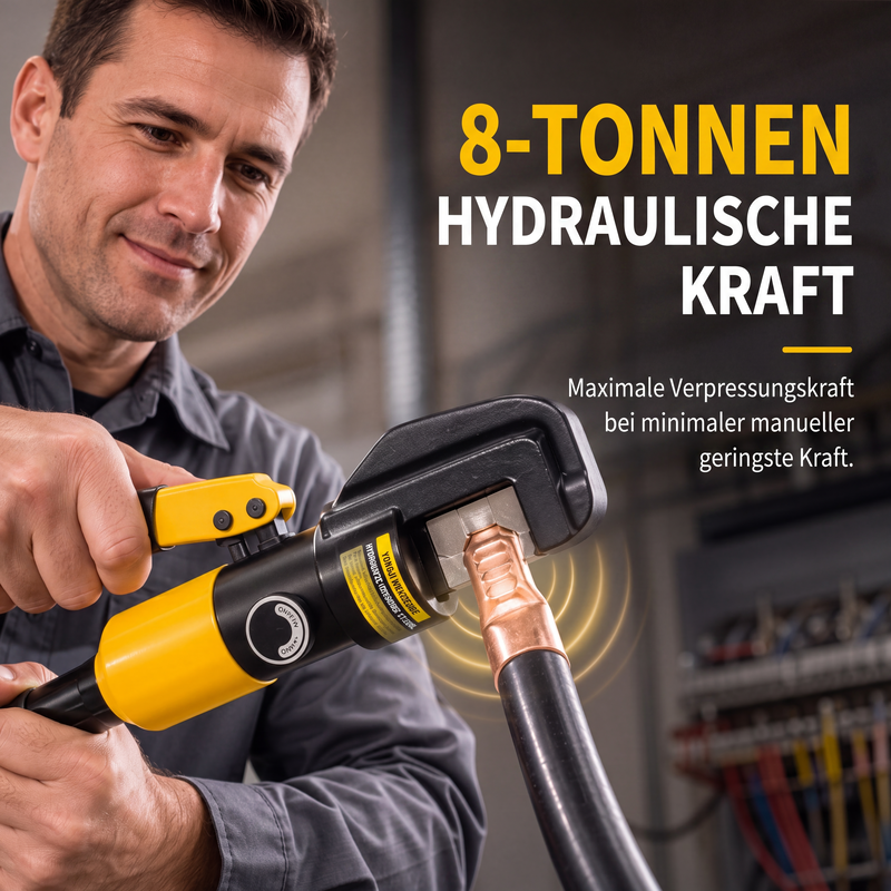 Tragbares manuelles hydraulisches Crimpwerkzeug