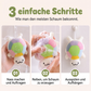 🐢 Niedlicher Cartoon-Tier-Badeschwamm für Kinder mit Aufhängekordel 🌈