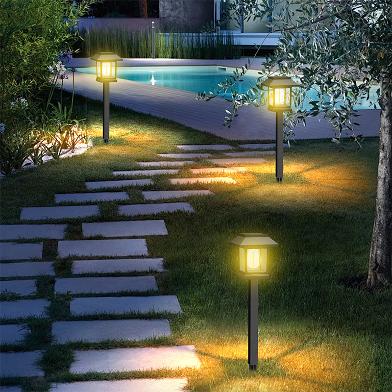💡 Wasserdichte Solare Wegeleuchte für den Außenbereich – 2er-Set 🔋