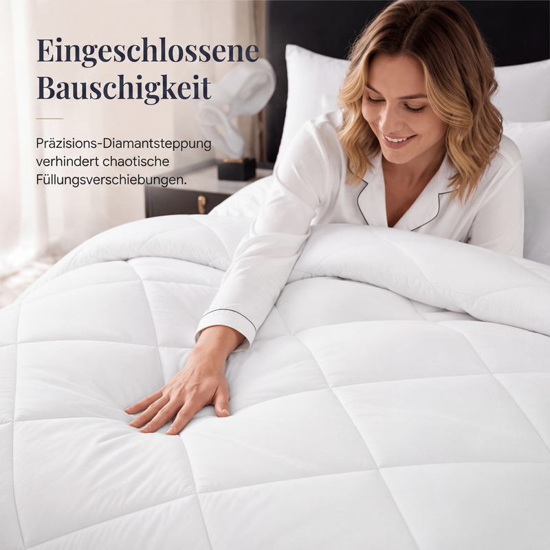 🛏️ 50 % Rabatt!! ☁️3-teiliges Steppdecken-Set mit Kissenbezügen
