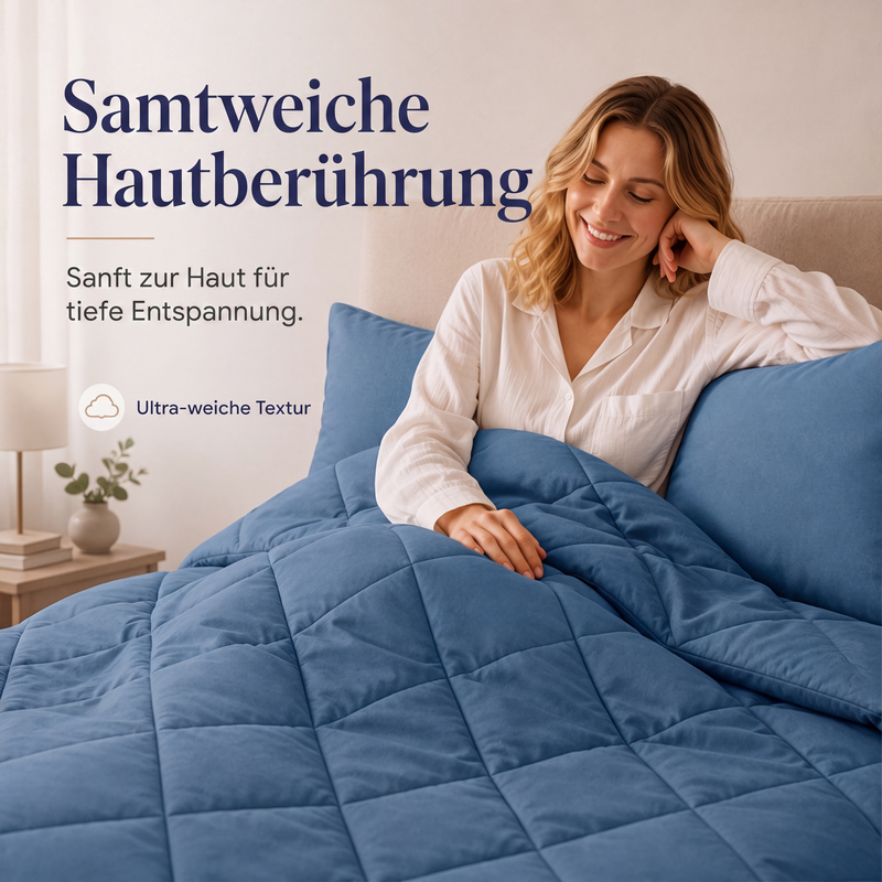 🛏️ 50 % Rabatt!! ☁️3-teiliges Steppdecken-Set mit Kissenbezügen