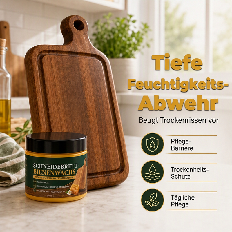 ✨ Lebensmittelechter Pflegeconditioner für Schneidebretter 🛡️