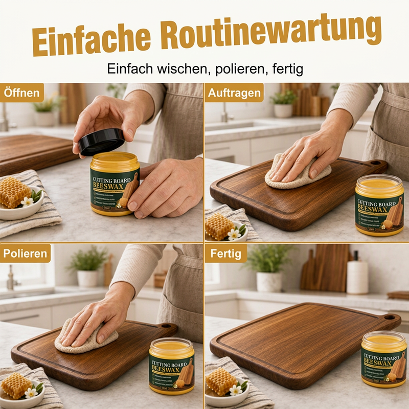 ✨ Lebensmittelechter Pflegeconditioner für Schneidebretter 🛡️