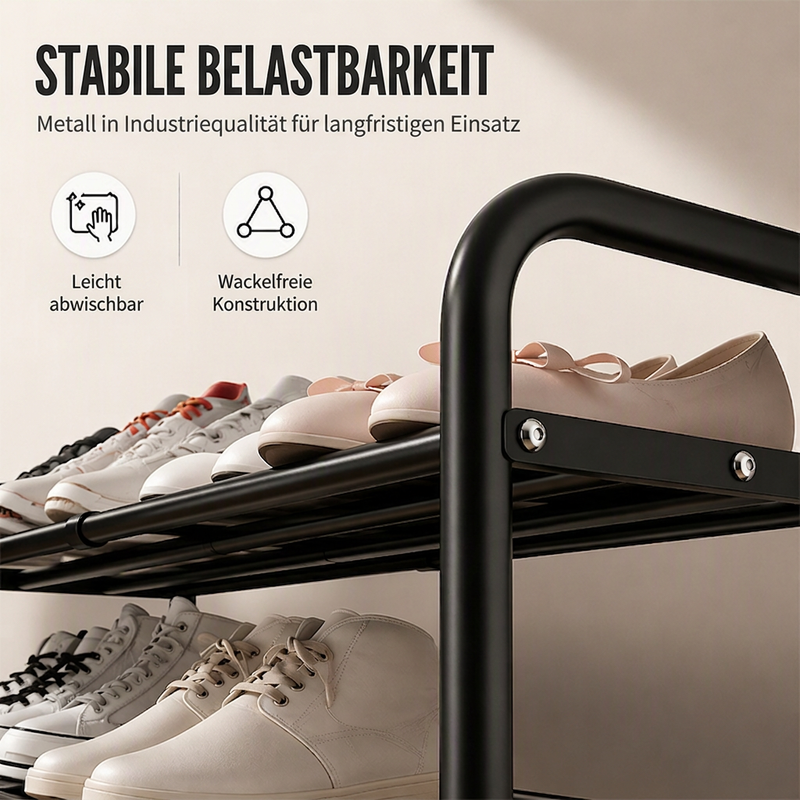 👟 50% RABATT! 🏠  Erweiterbares Schuhregal✨