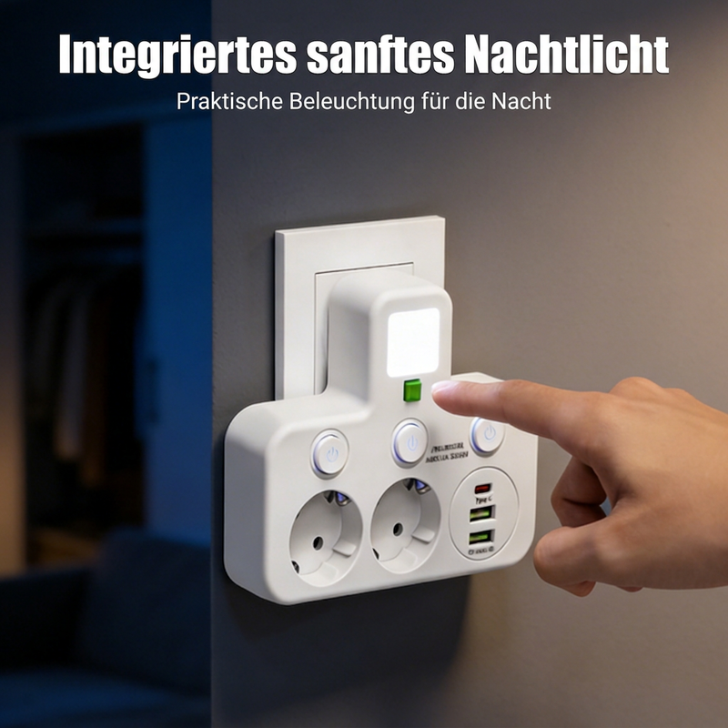 ⏳Begrenzte Zeit 50% Rabatt💥Intelligente Steckdosenleiste mit USB-Anschlüssen