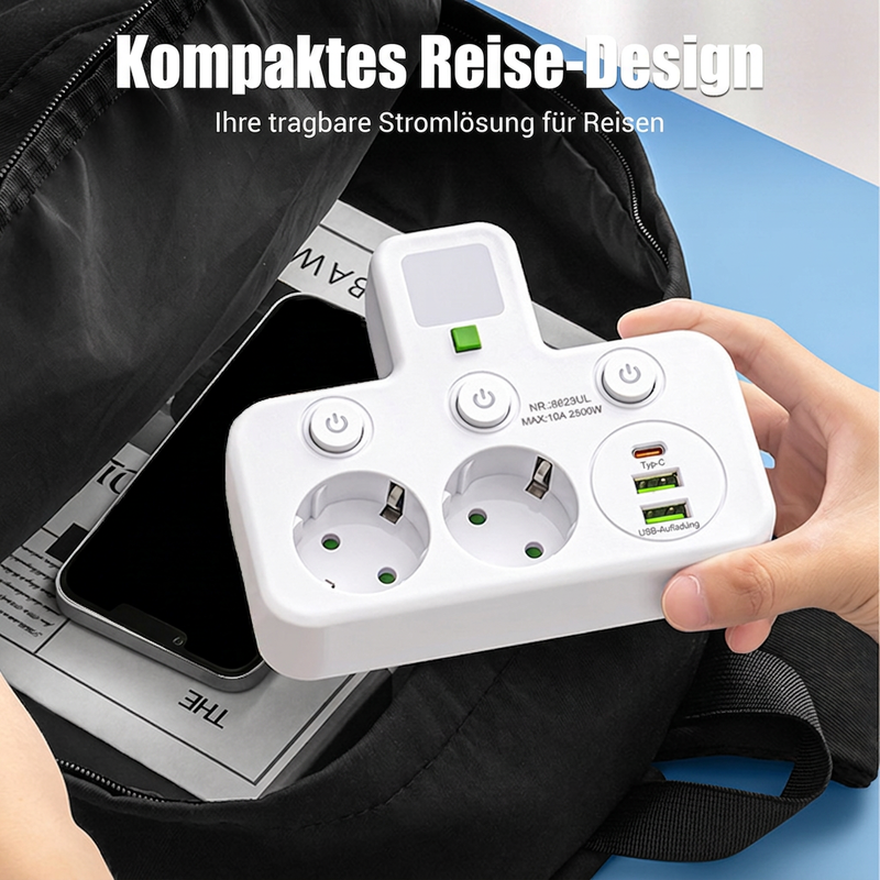 ⏳Begrenzte Zeit 50% Rabatt💥Intelligente Steckdosenleiste mit USB-Anschlüssen