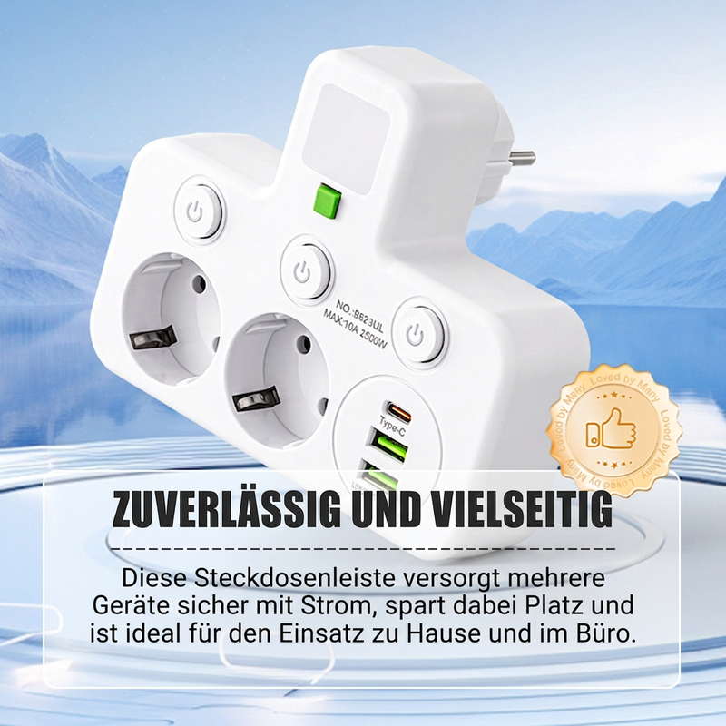 ⏳Begrenzte Zeit 50% Rabatt💥Intelligente Steckdosenleiste mit USB-Anschlüssen
