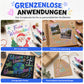 Doppellinien-Metallic-Konturmarker-Set Glitzer-Kunststifte
