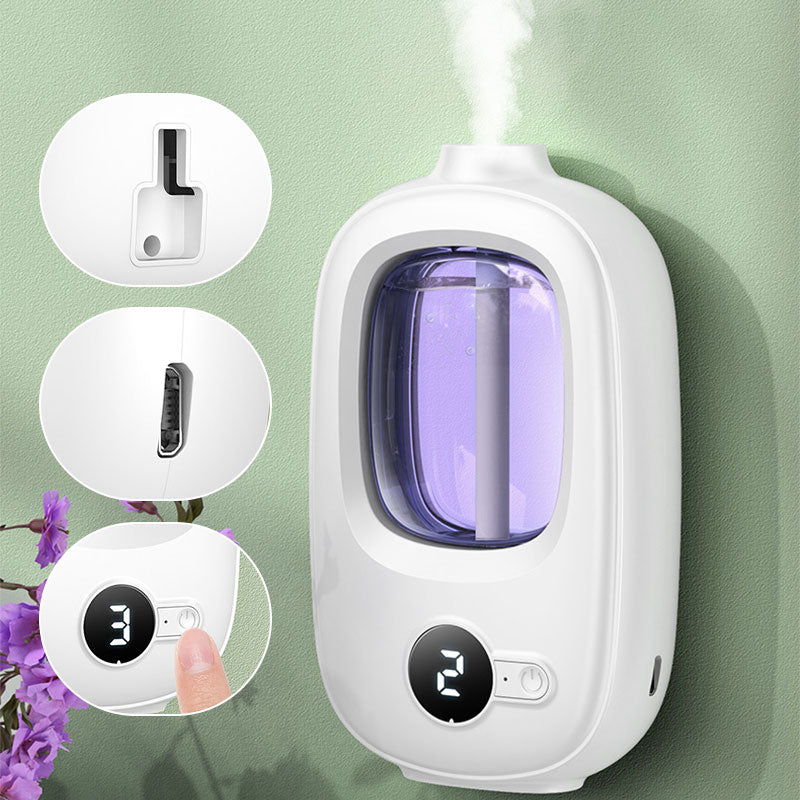 💥🎁Neu und grad 50% günstiger!🎉💖Nervt dich trockene Luft und müffeliger Geruch? Dieser automatische Aroma-Diffuser macht sofort frische Luft – echt ein super Geschenk für Familie & Freunde!