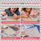 🌸 DIY-Blumenstrauß-Bastelset für Kinder mit Blumenpresse – Kunst- und Bastelspielzeug, Geschenk für Mädchen