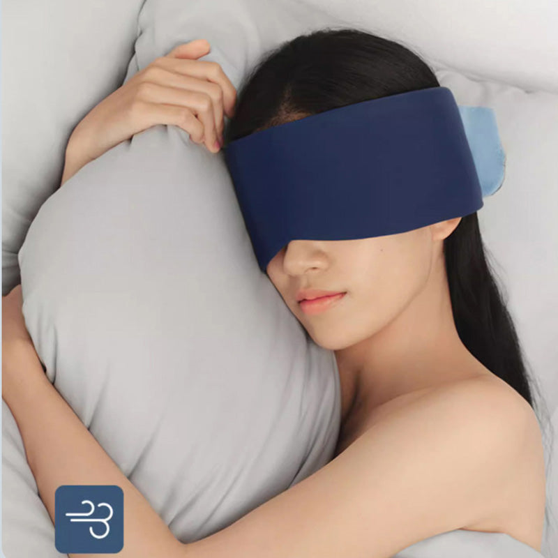 🌙 Zweiseitige gewichtete Schlafmaske für alle Jahreszeiten 🖤
