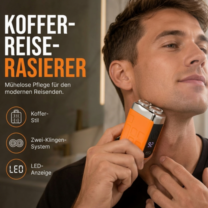 Wiederaufladbarer magnetischer Mini-Taschenrasierer