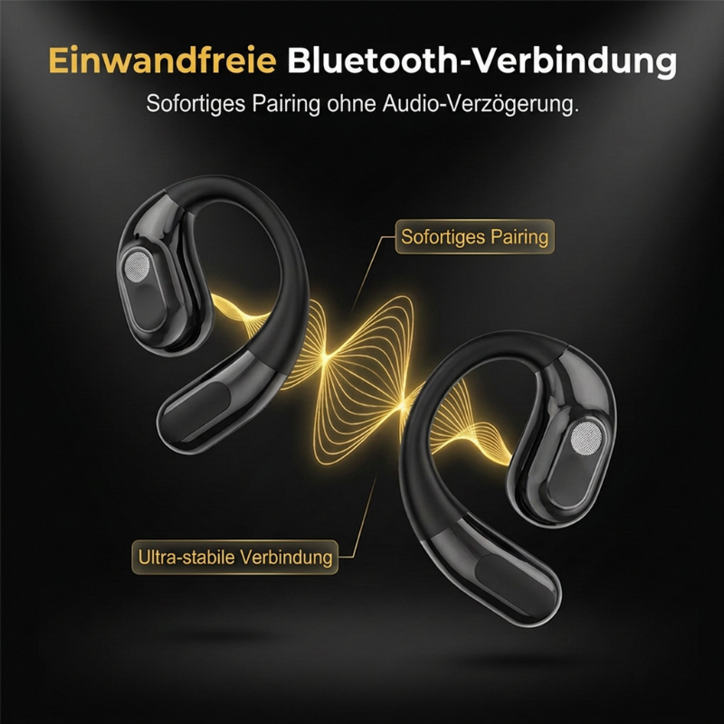 📢📢50% RABATT !!⏰Kabellose Bluetooth-Open-Ear-Kopfhörer