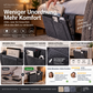 ⚡ Nur online gültige Rabatte 💰 Werkzeugfreier Bettseitiger Organizer – Einschubtasche für das Bett zur einfachen Aufbewahrung