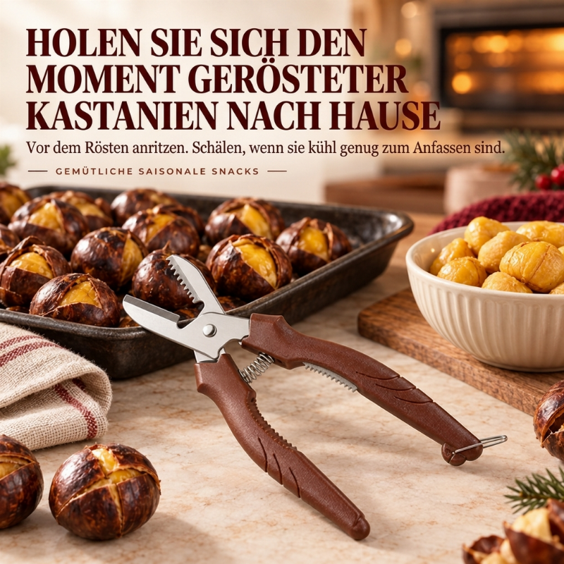 🌰Begrenzte Zeit 50% Rabatt🔪Multifunktionales Kastanien-Schneide- und Schälwerkzeug