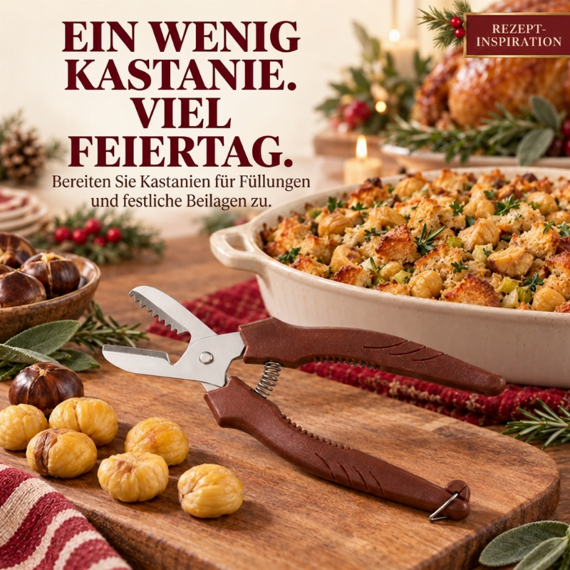 🌰Begrenzte Zeit 50% Rabatt🔪Multifunktionales Kastanien-Schneide- und Schälwerkzeug