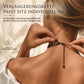 🖤 Sparen Sie 50 %! 🌙 Gothische Halskette aus Kristallperlen – Anhänger in Form eines hohlen Mondes ✨