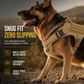 Tactical Dog Harness Heavy Duty Pet Working Vest for Medium and Large Dogs Quick Release Training Vest for Outdoor Activities