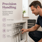 ⏳Begrenzte Zeit 50% Rabatt💥Massiver Messing-Kugelhahn zum Entleeren und Entlüften von Fußbodenheizungs-Verteilern und Heizkörpern