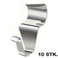 🏠 50% RABATT! 🔩 304 Edelstahl Vinyl-Fassadenhaken – Robust & bohrfrei ✨