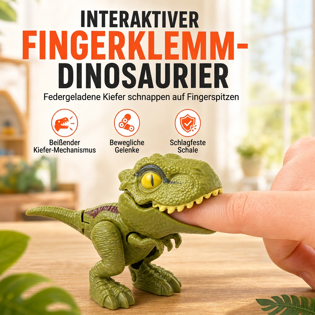 🦖50 % Rabatt🦴Beiß‑Dino‑Spielzeug mit beweglichen Gelenken, realistische Actionfigur für Kinder