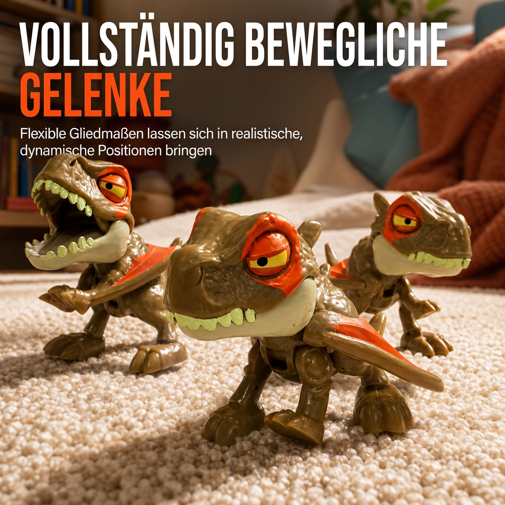🦖50 % Rabatt🦴Beiß‑Dino‑Spielzeug mit beweglichen Gelenken, realistische Actionfigur für Kinder