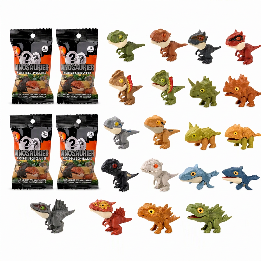 🦖50 % Rabatt🦴Beiß‑Dino‑Spielzeug mit beweglichen Gelenken, realistische Actionfigur für Kinder
