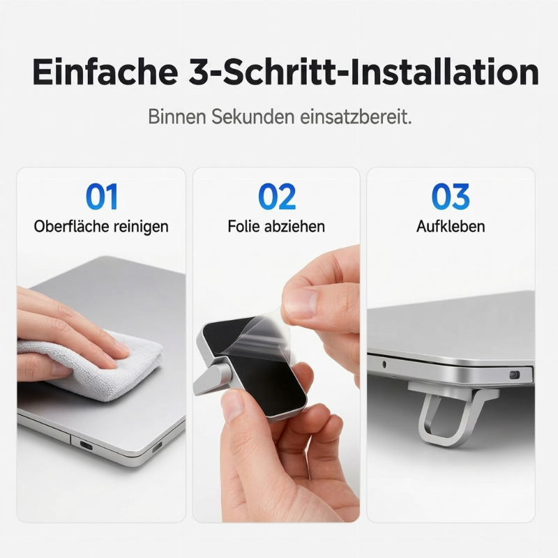 ⏳Begrenzte Zeit 50% Rabatt💥Verstellbarer unsichtbarer Laptopständer