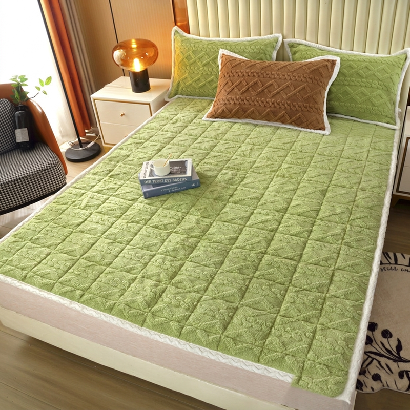 ⏳Begrenzte Zeit 50% Rabatt💥Jacquard Comfort Warme Matratzen- & Kissenbezüge