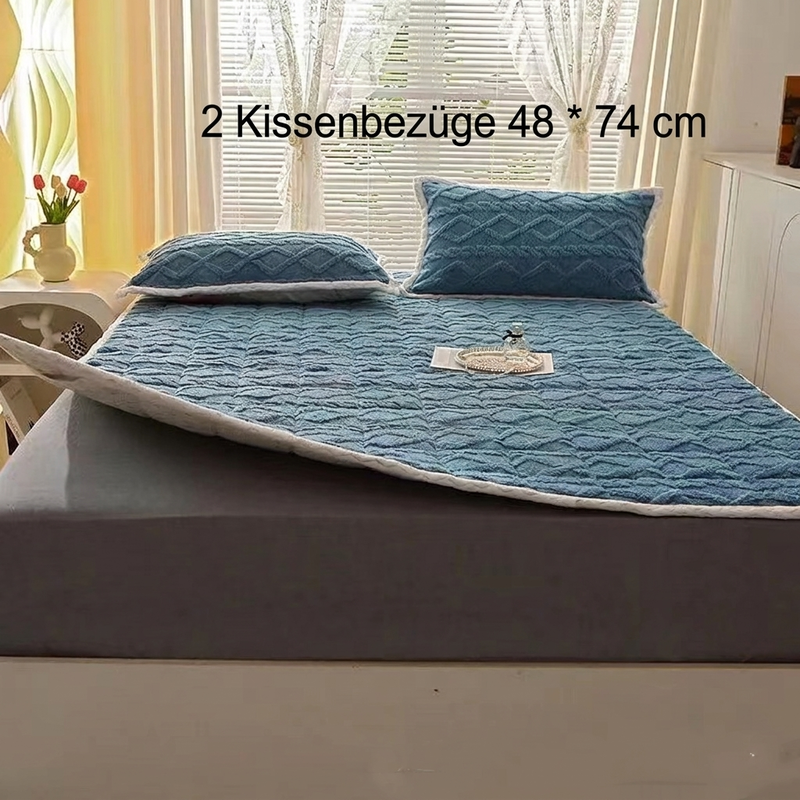 ⏳Begrenzte Zeit 50% Rabatt💥Jacquard Comfort Warme Matratzen- & Kissenbezüge