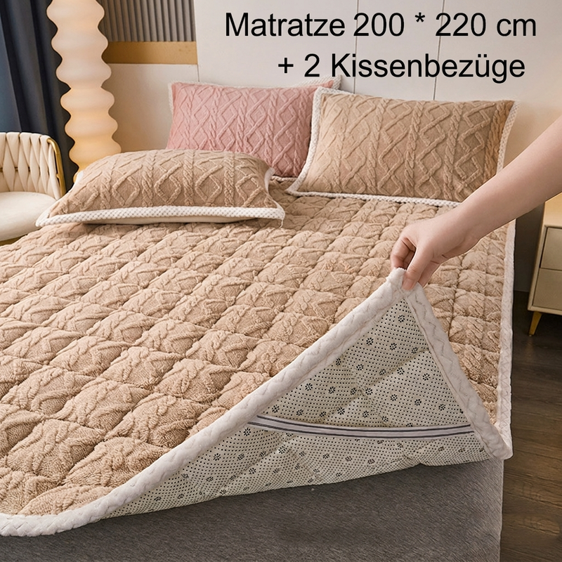 ⏳Begrenzte Zeit 50% Rabatt💥Jacquard Comfort Warme Matratzen- & Kissenbezüge