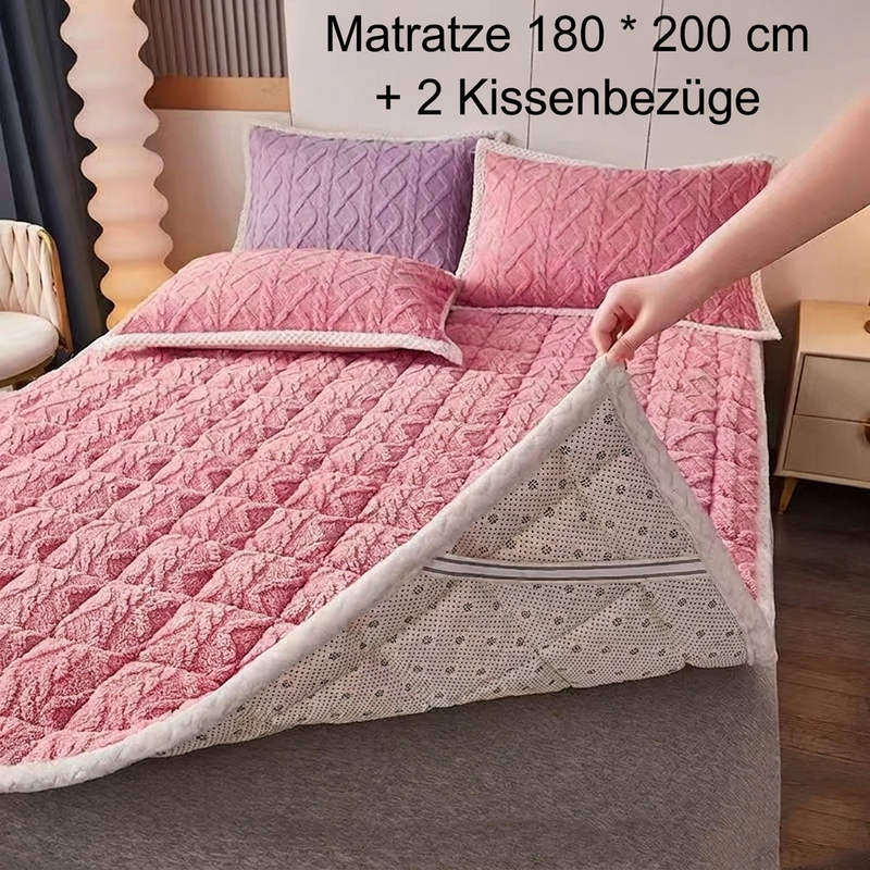 ⏳Begrenzte Zeit 50% Rabatt💥Jacquard Comfort Warme Matratzen- & Kissenbezüge