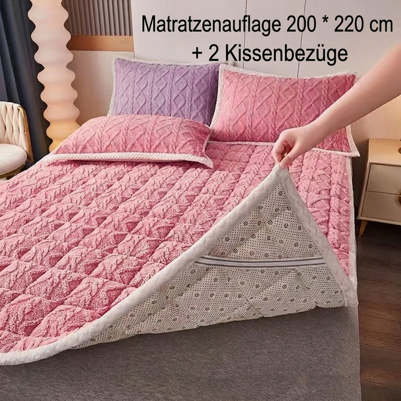 ⏳Begrenzte Zeit 50% Rabatt💥Jacquard Comfort Warme Matratzen- & Kissenbezüge