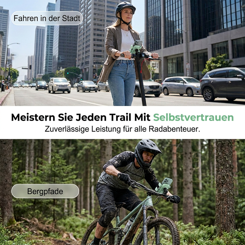 ⏳Begrenzte Zeit 50% Rabatt💥Stabiler Fahrrad- und Motorrad-Handyhalter
