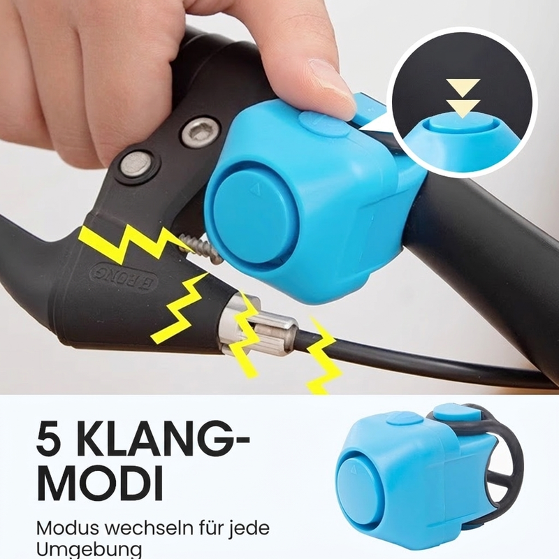⏳Begrenzte Zeit 50% Rabatt💥Elektrische Fahrradklingel mit 5 Modi