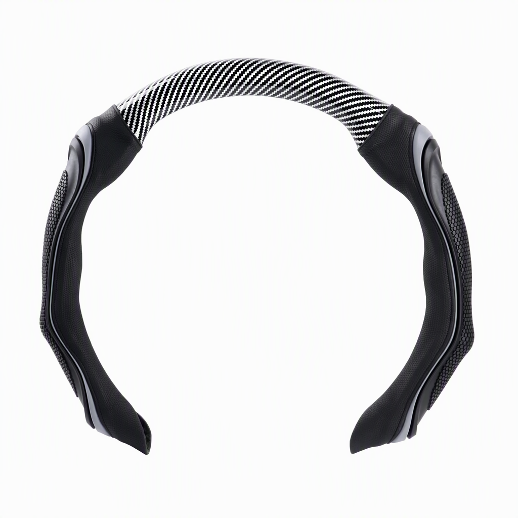 🔈50% RABATT 🔥Universelle Autolenkradabdeckung – Rutschfester, atmungsaktiver Griff und sportliches Nappa-Finish ✨