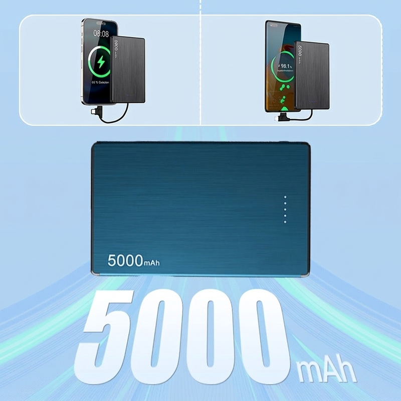 ⏳Begrenzte Zeit 50% Rabatt💥5000mAh Schnellladung Ultradünne Magnetische Powerbank